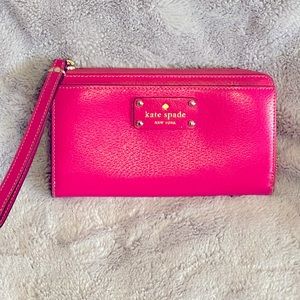 Hot Pink Kate Spade Wallet